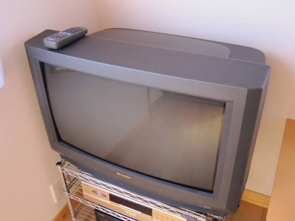 SHARP シャープ テレビ 28型 1997式 28C-W80 レトロ 動作品 中古） シャープ BS内蔵28型TV 28C-W80(ブラウン管)｜売買された