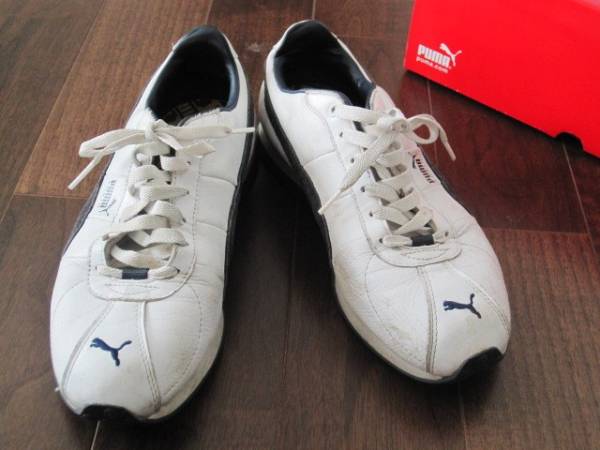 Puma Turin Leather プーマチューリンレザースニーカー白 黒27 27 0cm 売買されたオークション情報 Yahooの商品情報をアーカイブ公開 オークファン Aucfan Com