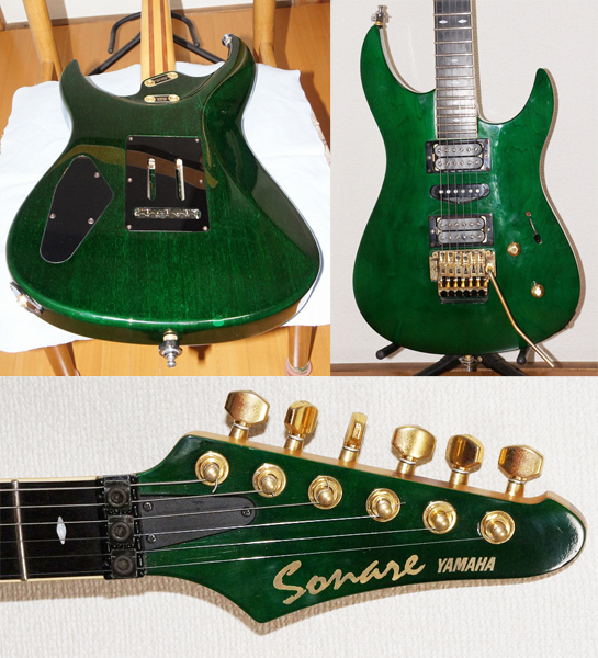 ☆希少YAMAHA Sonare SN1 メイプルTOP マホBACK エボニー指板(ヤマハ