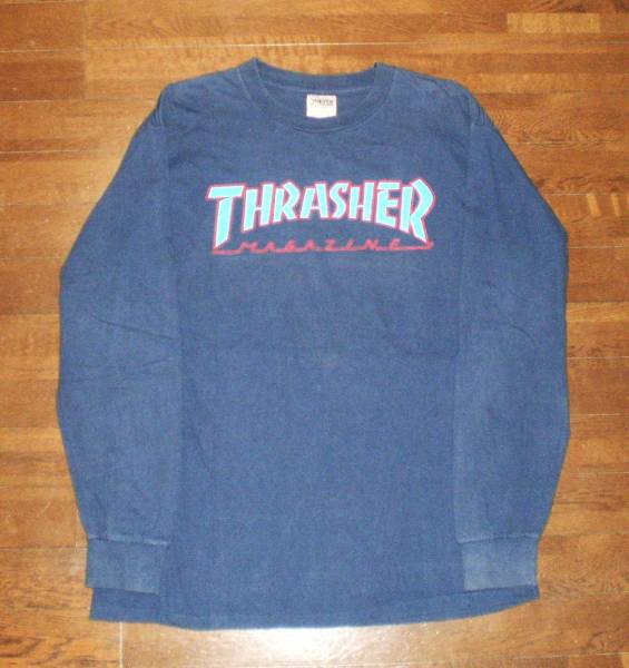 80's ONEITA スラッシャーTHRASHER ロンT/dogtownsantacruz(ウエア