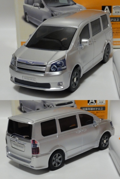トヨタ　ノア　プラモデル　ラジコン ☆非売品 TOYOTA NOAH トヨタ ノア ラジコン ミニカー CAUL(トヨタ