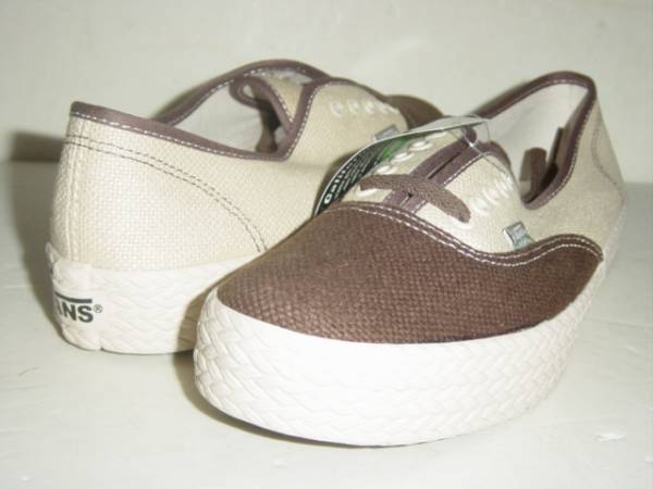 28cm コンバーチブルオーセンティック ベージュ茶　スリッポン