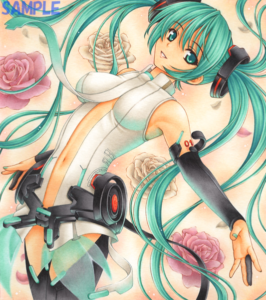 手描きイラスト Miku Append 初音ミク アペンド コミック アニメグッズ 売買されたオークション情報 Yahooの商品情報をアーカイブ公開 オークファン Aucfan Com