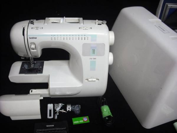 ☆パワフル高性能 電子ミシン ブラザーFX500 頑丈 保証中古(ブラザー