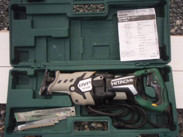 日立　Hitachi Koki 電子セーバーソー　CR13VBY　中古　使用少_1