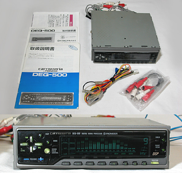 carrozzeria／DSPオーディオプロセッサー【DEQ-500】(カーオーディオ