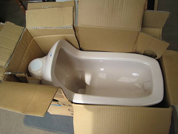 未使用 INAX 和風洗出し大便器 C-752B 和式便器 ピンク トイレ(便器