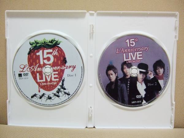 ●DVD L`Arc-en-Ciel [15th L`Anniversary Live] 2006 ラルク●_2