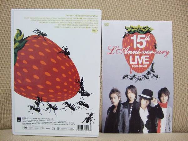 ●DVD L`Arc-en-Ciel [15th L`Anniversary Live] 2006 ラルク●_3