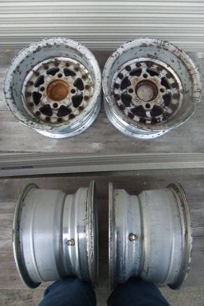 中古】ミニ用 スペクトラム レーシング 10インチホイール 6J?(社外品 