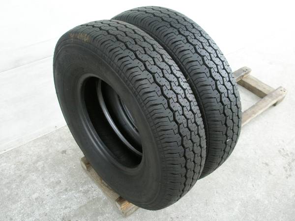9分山! ブリヂストン RD-613 STEEL 145R10 6PR LT 2本セット♪(中古品