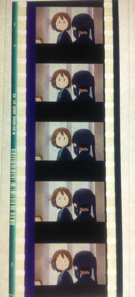 けいおんフィルム　唯　梓 映画けいおん！ メモリアルフィルム 唯梓 律 変顔 デコ(映画関連グッズ