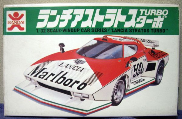 29 バンダイ 1/32 ランチア ストラトス ターボ マルボロ 598(ラリー