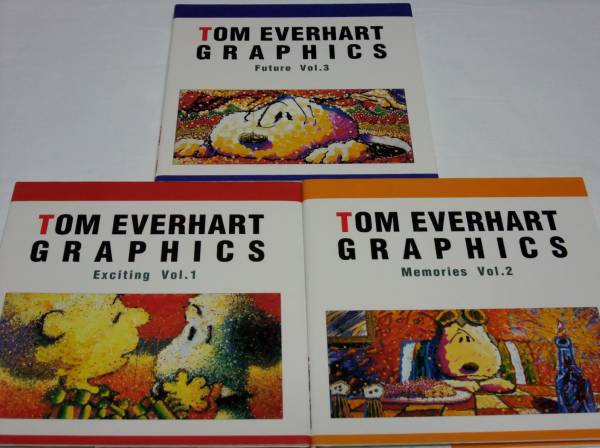 TOM EVERHART GRAPHICS 全3冊 スヌーピー トム エバハート(画集)｜売買 