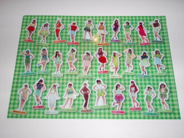 AKB48カゴメクリアファイル野菜シスターズ大島優子渡辺麻友_2
