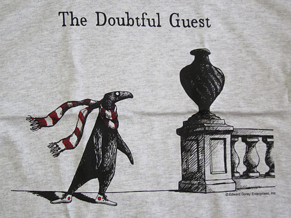 男女兼用Tシャツ/エドワード・ゴーリー/Edward Gorey/うろんな客