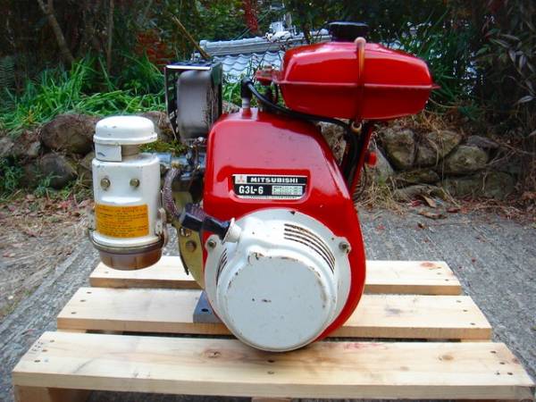 中古三菱G3L-3N2形発動機