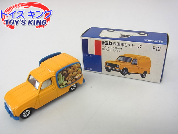Tomy 外国車シリーズ トミカ F12 1 57 ルノー4 フルゴネット 仏 乗用車 売買されたオークション情報 Yahooの商品情報をアーカイブ公開 オークファン Aucfan Com