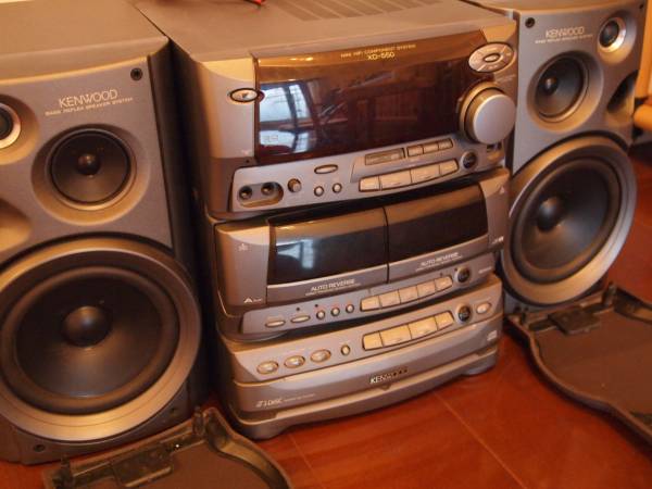 KENWOOD NEW ALLORA ☆XD-550☆ ケンウッド 3CD 2TAPE(システムコンポ