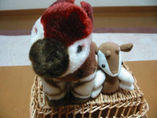 横浜ズーラシア動物園★オカピぬいぐるみ2種★_2