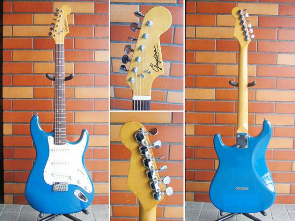 ○Guyatone LS-320 ストラト タイプ ブルー グヤトーン 70年代(本体