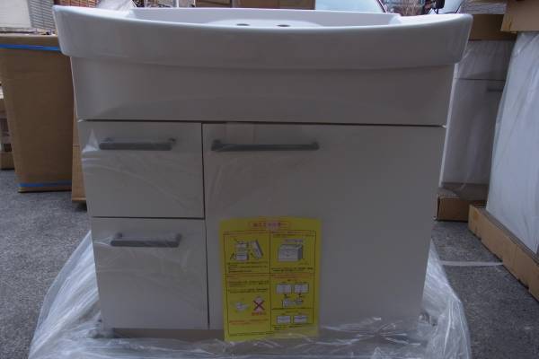TOTO 洗面化粧台 LDP750 ミラホワイト W740 洗面台 未使用品(洗面台 