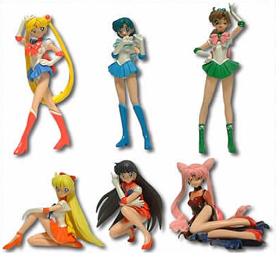即決*セーラームーンワールドHGIF全6種/カプセル未開封/魔改造に(美