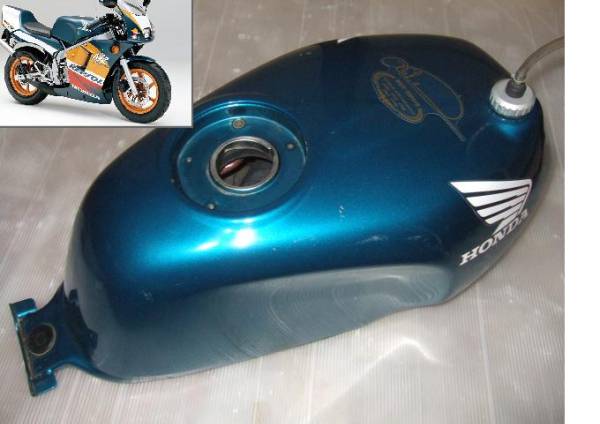 NSR50レプソルカラータンク 状態はいい NSR80 NS1 NS50F(ホンダ用