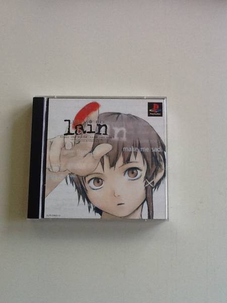 送料無料】 PS serial experiments lain 【中古・説明書なし 