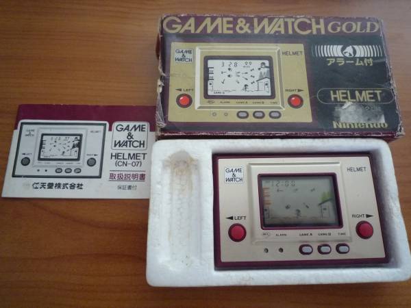 Nintendo 任天堂 ゲームウォッチ Helmet ヘルメット Cn 07 ゲームウォッチ 売買されたオークション情報 Yahooの商品情報をアーカイブ公開 オークファン Aucfan Com