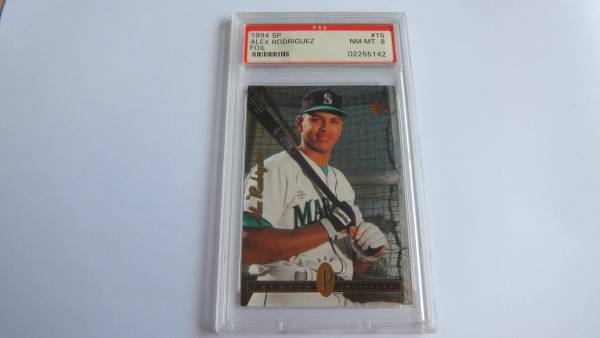 ■PSA８鑑定済!■94SP FOIL A.ロドリゲス ルーキーカード(RC)
