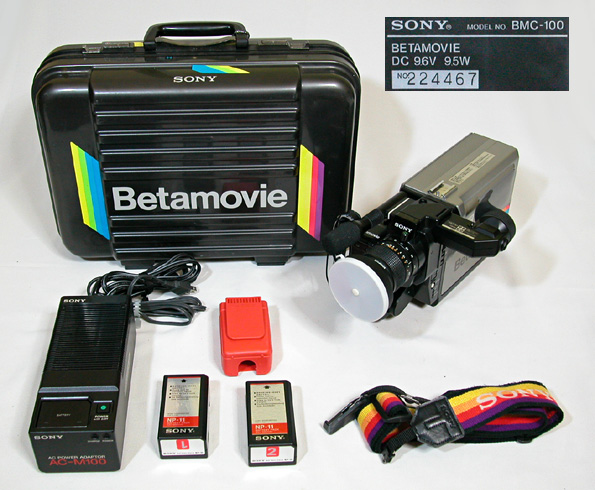 SONY／ベータムービー【BMC-100】(ビデオカメラ)｜売買された