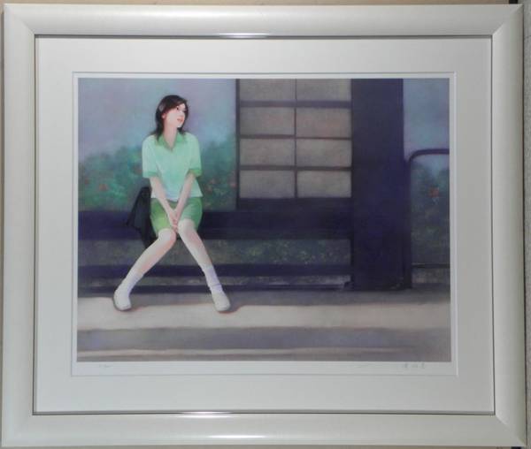 ◇平凡・陳淑芬◇コモン・チェン◇午後のバス停◇中国的美少女◇(版画