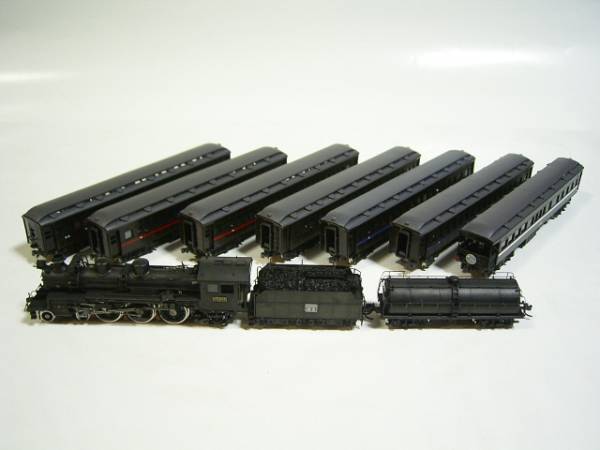 鉄道省 C51-248号機・水槽車 昭和5年 特急“燕”7両編成(蒸気