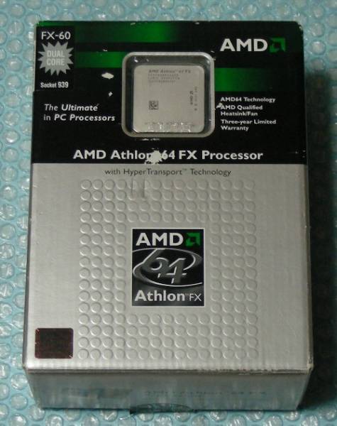 AMD Athlon64 FX 60 2.6GHz Dualcore Socket 939(Athlon)｜売買されたオークション情報 ...