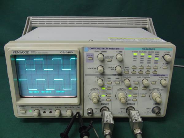 ☆KENWOOD CS-5400 100MHz オシロスコープ TEXIO☆(アマチュア無線 ☆KENWOOD CS-5400 100MHz オシロスコープ TEXIO☆(アマチュア無線
