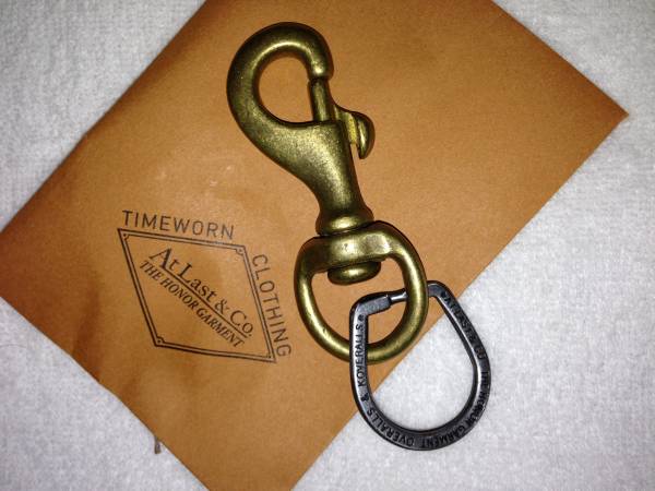 AtLast&co HORSE SHOE キーリング At Last&co TIMEWORN CLOTHING