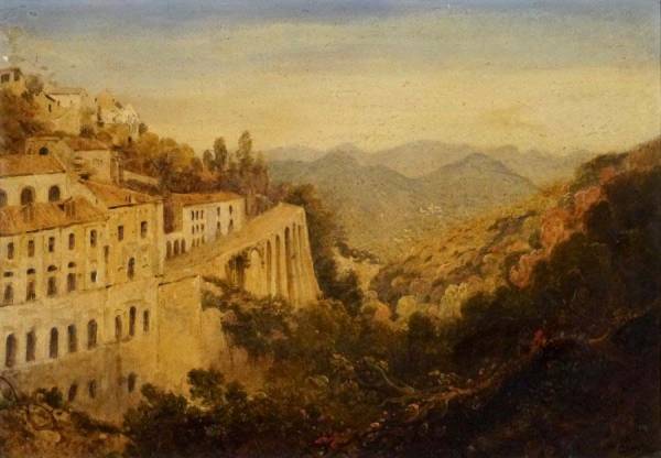 【真作】リントン 油彩画4号 19世紀アンティーク 図録掲載作_2