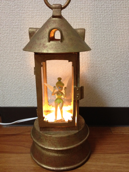 ティンカーベル☆ルームランプ ピーターパン TINKERBELL - 廃盤品