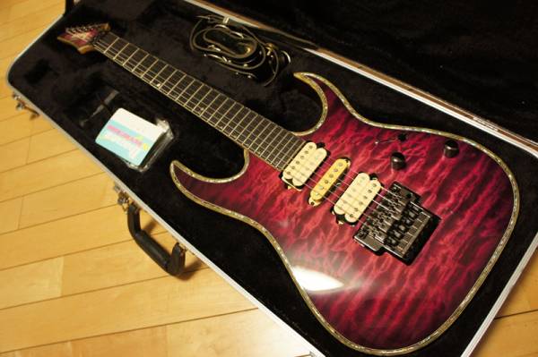 サ*ロ様 【超希少！】Ibanez J custom JC-QM1 値下げ!激レア Ibanez j.custom JC-QM1 リバースヘッド 送料無料
