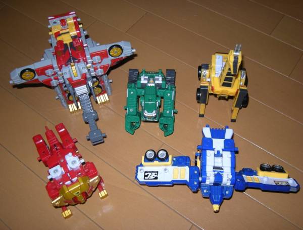マシンロボ ムゲンバイン DXゾードエレファント マシンロボ:ムゲンバイン 初期他&DXゾードエレファント5点 (ロボット