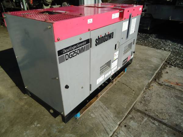新ダイワ 発電機 DG250MM 25KVA ディーゼルジェネレーター(建設機械 