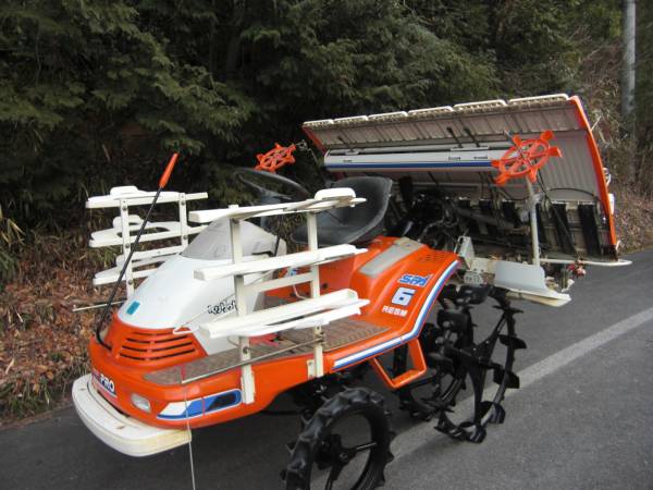 売り切り】クボタ田植機SPA6 6条植え 田植え機中古(車体)｜売買された