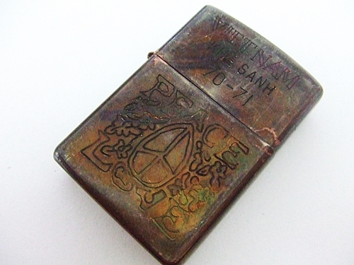 ZIPPO VIETNAM LOVE＆PEACE