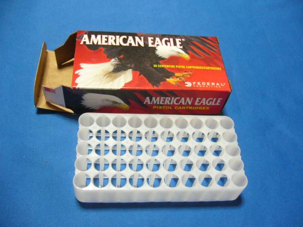 アメリカンイーグル 9mm ルガー 実弾空箱 フルメタルジャケット