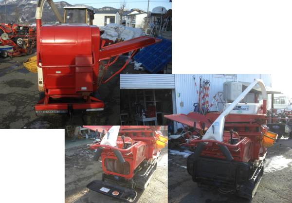 □クボタ Kubota ハーベスタ HHD7 脱穀機 ディーゼル 山形より□(車体 