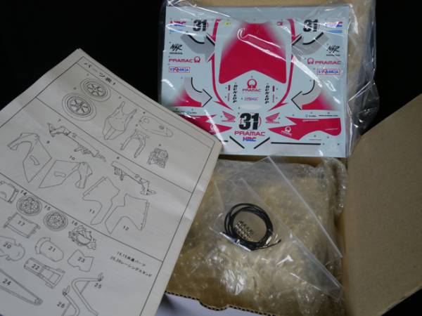 ガレージキット バイク アスカR2用デカール VISPO ワンフェス(惣流