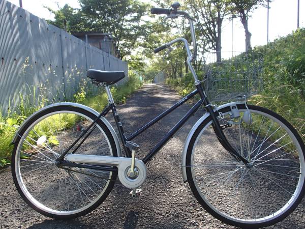 大阪府の自転車 【整備済】 カマキリハンドル 27インチ ブラック