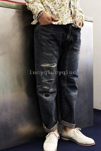 ブルーナボイン　パッチングデニム2号 ブルーナボイン パッチングデニム2号 名作！ブルーナボイン パッチング