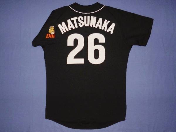 ユニフォーム　ソフトバンク 日本代表 WBC 松中信彦　ユニフォーム　ダイエー 福岡ダイエー26 松中信彦1997ルーキー実使用ユニフォーム 三冠王の入札